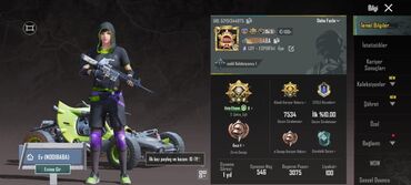 papci mobile lite bc hilesi: PUBG Mobile oyun hesabı. Hesabda müxtəlif səviyyələr, rütbələr və