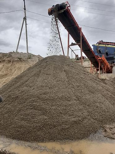 Смесь щебень и отсев: Смесь щебень и отсев, Для бетона, Камаз — 10