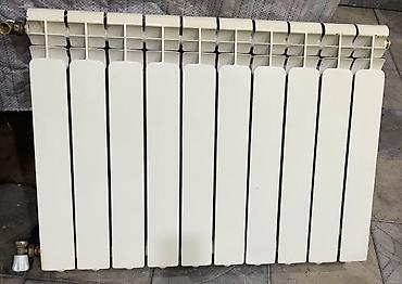 evde sam yandirmaq: Alüminium seksiyalı radiator - Material: alüminium, seksiyalı quruluş — 1
