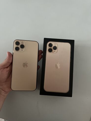 ми 11 т про: IPhone 11 Pro, Б/у, 256 ГБ, Золотой, Зарядное устройство, Защитное стекло, Кабель, 74 %