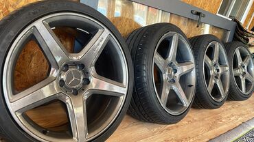 набор рожковых ключей: Дисктер R 19 AMG, Комплект, тешиктери - 5, Колдонулган