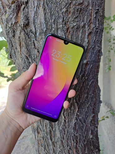 купить вентилятор на телефон: Redmi, Redmi 7, Колдонулган, 32 ГБ, түсү - Кара, 1 SIM, 2 SIM