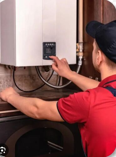 ремонт газовых котлов: Qazan (kombi) quraşdırma və servis xidməti - Yeni kombilərin peşəkar