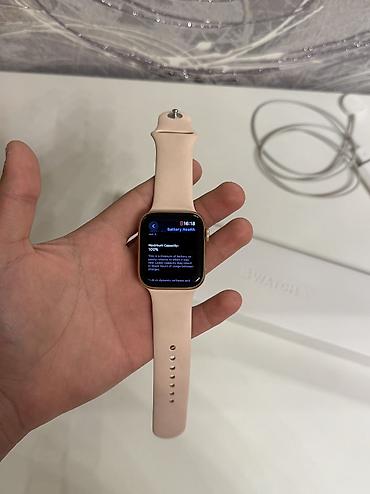 Smart qolbaqlar: Apple Watch 6 44mm Alınıb amma heç demek olarki isdifade — 1