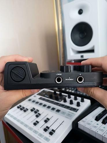 rock gitara: Roland GO:MIXER PRO-X (Smartfonlar üçün audio mikser / səs kartı) — 6