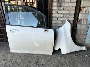 передний крыло фит: Дверь Передняя левая Honda, Б/у, Оригинал