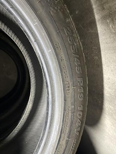 255: Шины 255 / 45 / R 19, Зима, Б/у, Комплект, Легковые, Корея, Kumho — 5