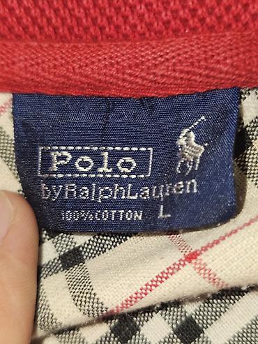 ralph: Мужская рубашка, XL, Polo Ralph Lauren, Новый, цвет - Красный, Бесплатная доставка — 3