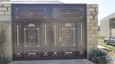 Həyət darvazaları: Avtomatik jaluz qapıların satışı,quraşdırılması,servisi həyata — 22