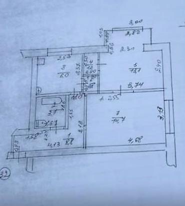 советская скрябина: 2 комнаты, 43 м², Советская/Скрябина Хрущевка, 2 этаж, Евроремонт — 3