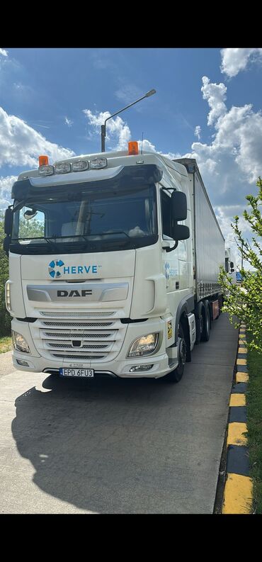 трактор баасы: Тягач, DAF, 2020 г., Шторный