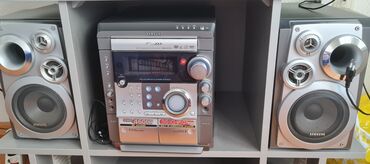 pioner dinamik: Muzik centr 1 disk 2 kasset mikrofon goşulur