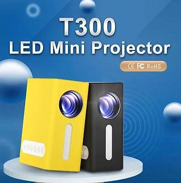 Projektori: T300 LED Mini Projektor Kompaktan prenosivi projektor za kućni — 1