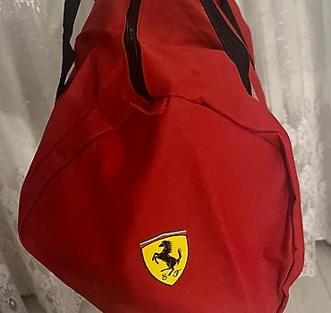 velo canta: Сумка дорожная ( для спорта) Ferrari. Оригинал. Новая. Размер 51см — 1