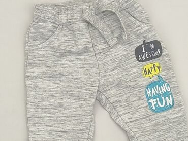 hm jeansy skinny: Spodnie dresowe, F&F, 3-6 m, stan - Bardzo dobry