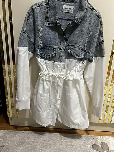 Dəstlər, kostyumlar: Qadın üst geyimləri dəsti – 4 model 1) İki materiallı tunik/jaket – — 1