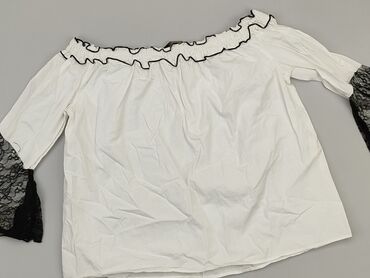 bluzka z odkrytymi ramionami zara: Bluzka Damska, Zara, M (EU 38), stan - Dobry