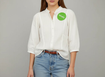 białe bluzki obcisła: H&M, Women's blouse, size S (EU 36)