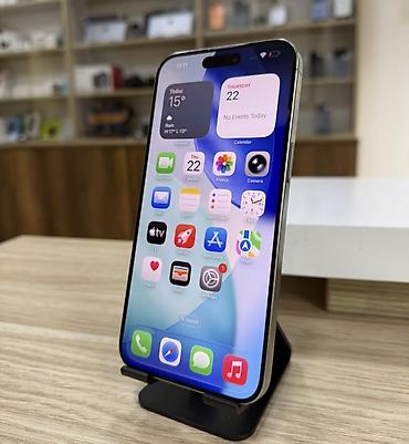 irsad telecom iphone 11 pro: IPhone 15 Pro Max, 256 GB, Natural Titanium, Zəmanət, Simsiz şarj, Face ID — 3