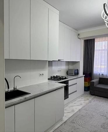 свет сокулук: 1 комната, 50 м², Кызыл Аскер Элитка, 5 этаж, Дизайнерский ремонт — 1