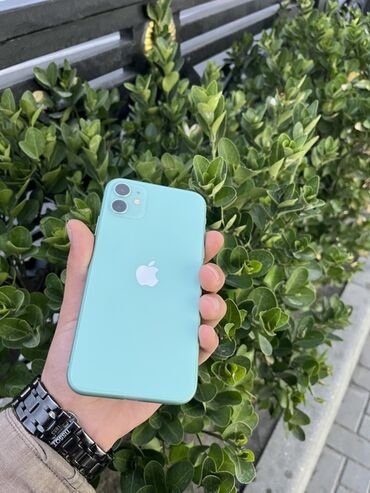 IPhone 11, 64 GB, Yaşıl, Face ID