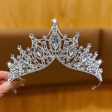 ogrlice prodaja: 05. Luksuzne dijademe/krune sa kristalima – elegantni ukrasi za kosu — 6