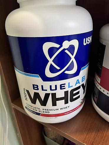 l carnitine: 1 кг протеина,USN BlueLab 100% Whey — сывороточная белковая смесь — 1