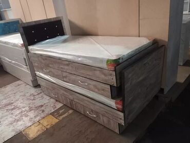 Односпальные кровати: Односпальная кровать, Новый, С мягкой обивкой, длина - 205 см at lalafo.kg — 16 Односпальные кровати: Односпальная кровать, Новый, С мягкой обивкой, длина - 205 см — 16