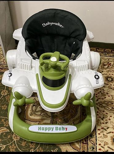 Бала бастыргычтар: Детские ходунки Happy Baby в виде самолёта. - Яркий дизайн с — 1