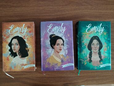 7 ci sinif informatika derslik: İkinci əl cildli Emily kitabları. Üçü birlikdə satılır