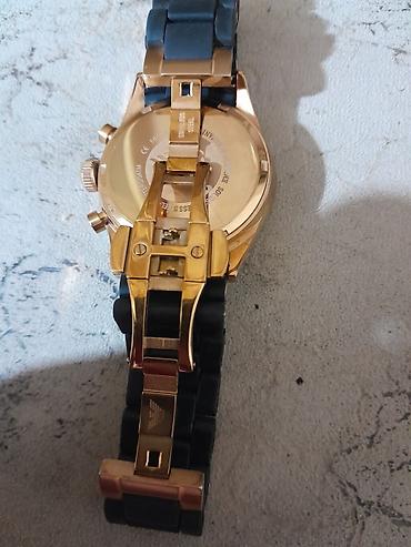 Наручные часы: Emporio Armani qol saatı - Korpus: qızılı tonlu paslanmayan polad - — 3