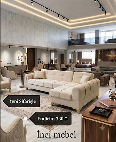 kreditle kunc divanlar: Künc divan, Qonaq otağı üçün, Parça, Bazalı, Açılmayan — 1