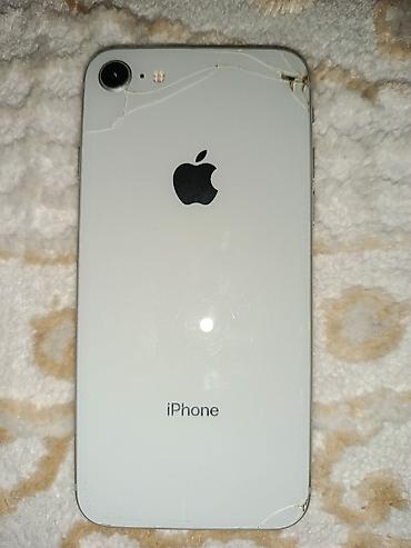Техника жана электроника: IPhone 8, Колдонулган, 64 ГБ, Ак, 100 % — 1