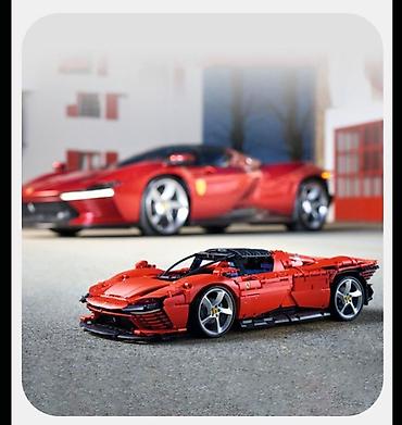 Игрушки: Lego Конструктор Ferrari Daytona, 3770 деталей Размер готовой модели — 6