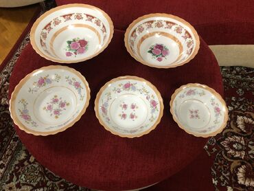 Sup qabları: Sup qabları, 6 ədədli dəst, Keramika, SSRİ — 4