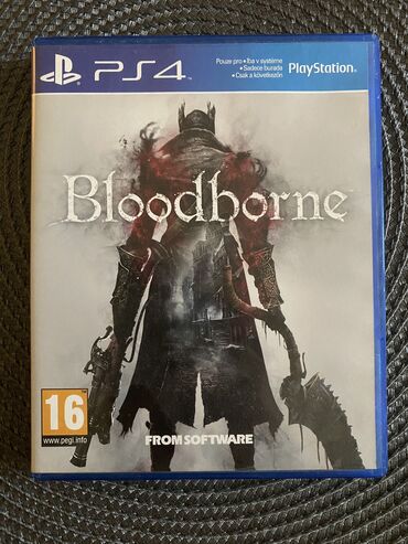 pes 2023 oyunu: Bloodborne, Ролевая игра, Б/у Диск, PS4 (Sony Playstation 4), Самовывоз, Платная доставка