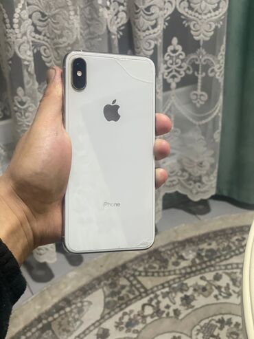 айфон xs цена в джалал абаде: IPhone Xs Max, Колдонулган, 512 ГБ, Ак, Коргоочу айнек, Каптама, Куту, 79 %