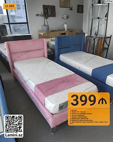dosekler: Çarpayı – La Mini (Kod: 4168) - Ölçü: 90 × 200 sm - Mexanizm — 1