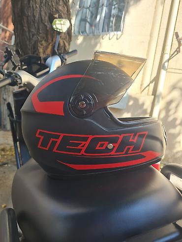 Moto geyim: Moto dəbilqə – tam üzlü (full-face) model + interkom - Brend: SAFE — 3