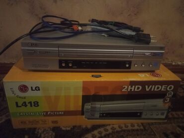 retro televizor: LG-nin VHS video pleyeri – L418 modeli satışdadır. Real alıcıya