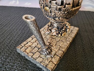 Ostali kućni dekor: Globus vintaz Jerusalim,rucna obrada. Figura maksimalno ocuvana,pun — 2