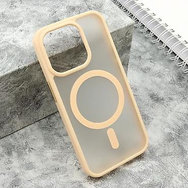 yettel brojevi: Futrola SILKY MAGSAFE MATTE za iPhone 15 Pro (6.1) roze. Uz brzu — 1