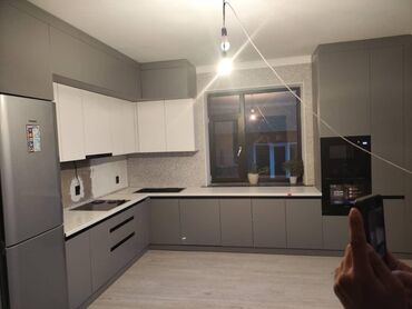 Кухонные гарнитуры: Погон метр 14000 сомдон ойдо Доставка установка — 4