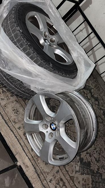 Диски: Литые диски BMW, оригинальные - Диаметр: R17 - Количество спиц: 5 - — 2