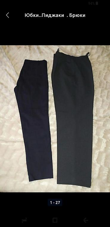 Брюки: Брюки Осень-весна, Хлопок, 5XL — 27