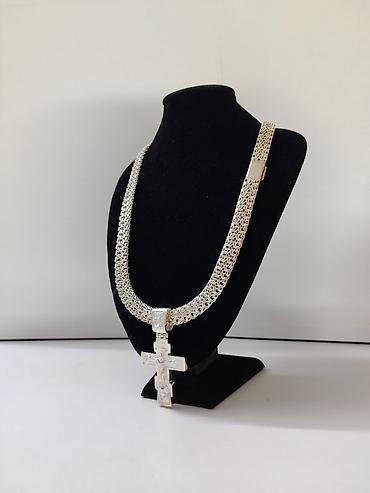 Серебряные наборы украшений: Ювелир. Ювелирные изделия. Серебряные кресты. Кресты из Серебра 925 at lalafo.kg — 2 Серебряные наборы украшений: Ювелир. Ювелирные изделия. Серебряные кресты. Кресты из Серебра 925 — 2