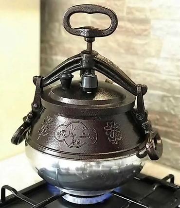 Казан‑скороварка (тандырный/азиатский тип) для плиты и костра