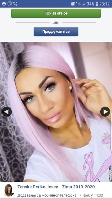 Perike i klipse: Poluprirodne Kanekalon Perike ‼Peru se Peglaju i Uvijaju‼ NOVO — 19