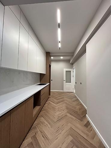 Продажа квартир: 1 комната, 43 м², Асанбай мкр Элитка, 11 этаж, Дизайнерский ремонт — 4