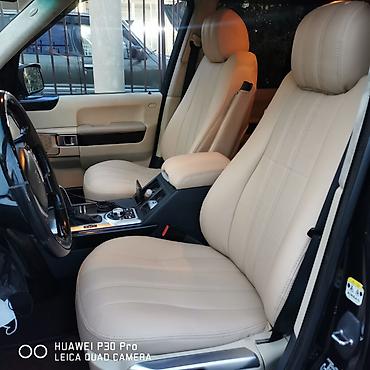 подагрев: Чехлы Алькантара, С подогревом, цвет - Черный, Land Rover, Новый, Самовывоз — 5